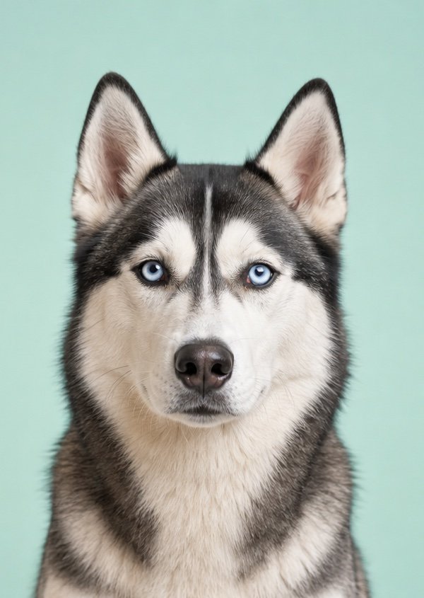 Bella, a Siberian Husky